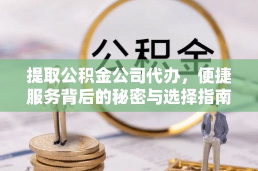 新邵提取公积金公司代办，便捷服务背后的秘密与选择指南