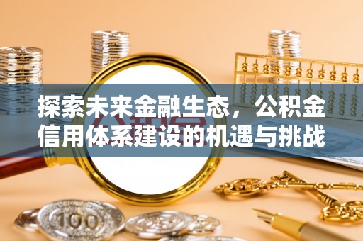 新邵探索未来金融生态，公积金信用体系建设的机遇与挑战