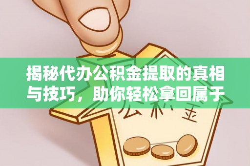 新邵揭秘代办公积金提取的真相与技巧，助你轻松拿回属于你的钱