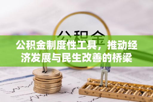 新邵公积金制度性工具，推动经济发展与民生改善的桥梁