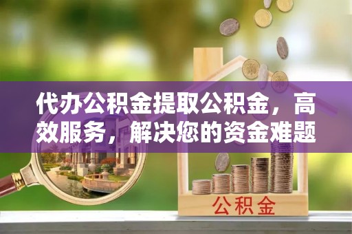 新邵代办公积金提取公积金，高效服务，解决您的资金难题