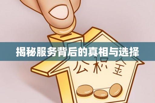 新邵揭秘服务背后的真相与选择