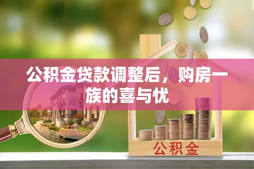 新邵公积金贷款调整后，购房一族的喜与忧