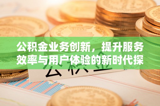 新邵公积金业务创新，提升服务效率与用户体验的新时代探索