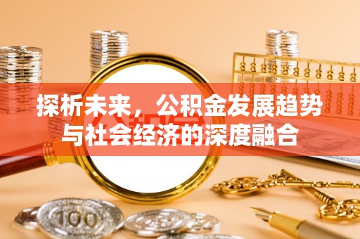 新邵探析未来，公积金发展趋势与社会经济的深度融合