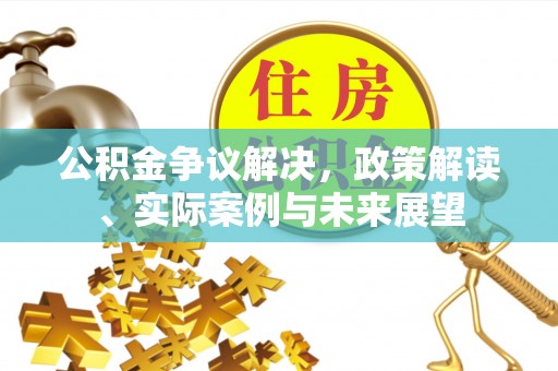 新邵公积金争议解决，政策解读、实际案例与未来展望