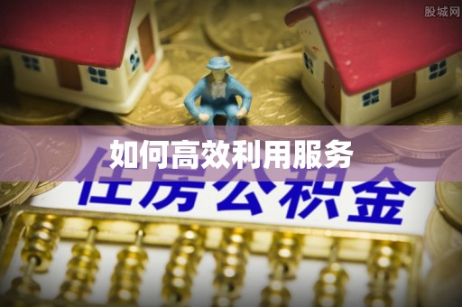 新邵如何高效利用服务