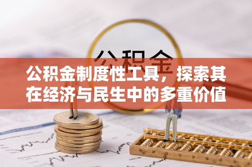 新邵公积金制度性工具，探索其在经济与民生中的多重价值