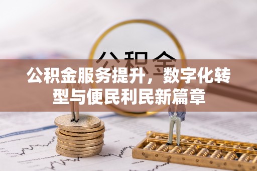 新邵公积金服务提升，数字化转型与便民利民新篇章