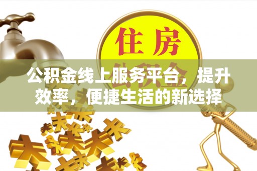 新邵公积金线上服务平台，提升效率，便捷生活的新选择