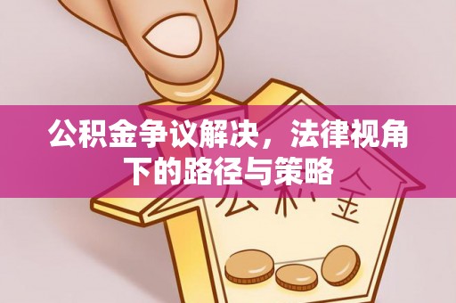 新邵公积金争议解决，法律视角下的路径与策略