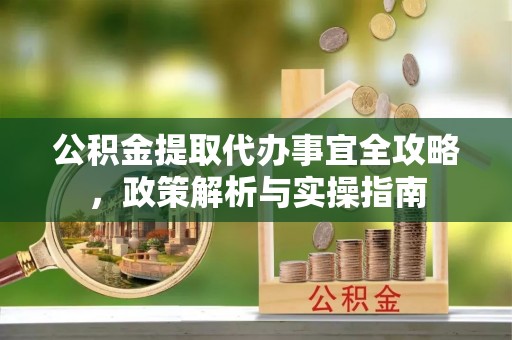 新邵公积金提取代办事宜全攻略，政策解析与实操指南