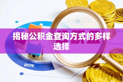 新邵揭秘公积金查询方式的多样选择