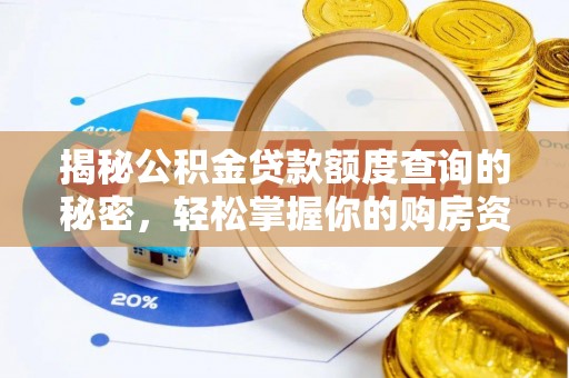新邵揭秘公积金贷款额度查询的秘密，轻松掌握你的购房资金