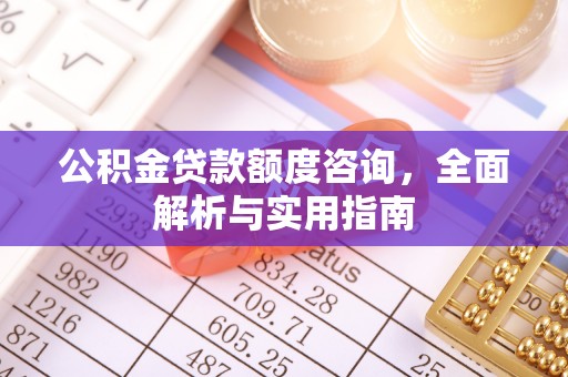新邵公积金贷款额度咨询，全面解析与实用指南