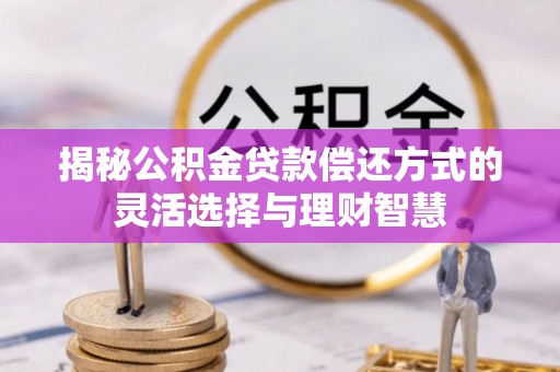 新邵揭秘公积金贷款偿还方式的灵活选择与理财智慧