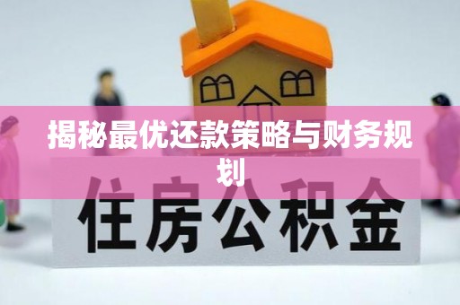 新邵揭秘最优还款策略与财务规划