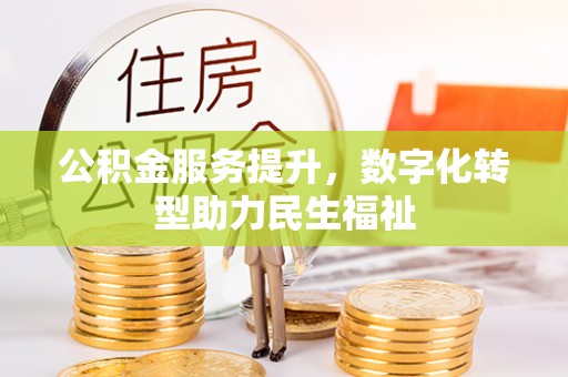 新邵公积金服务提升，数字化转型助力民生福祉