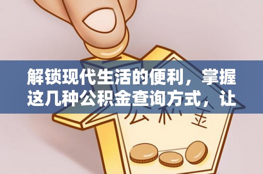 新邵解锁现代生活的便利，掌握这几种公积金查询方式，让理财更轻松