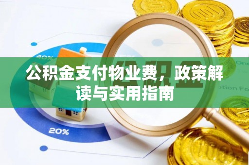新邵公积金支付物业费，政策解读与实用指南