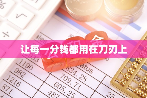 新邵让每一分钱都用在刀刃上