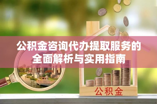 新邵公积金咨询代办提取服务的全面解析与实用指南