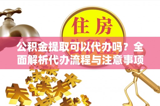 新邵公积金提取可以代办吗？全面解析代办流程与注意事项