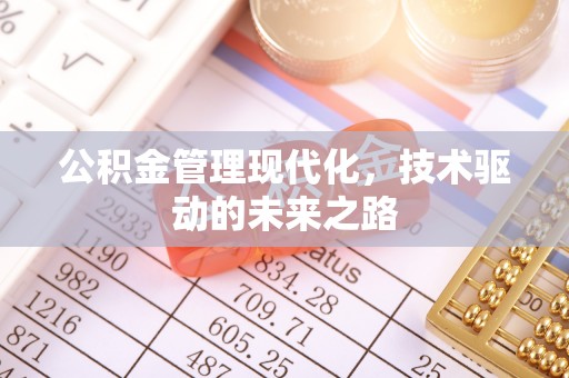 新邵公积金管理现代化，技术驱动的未来之路